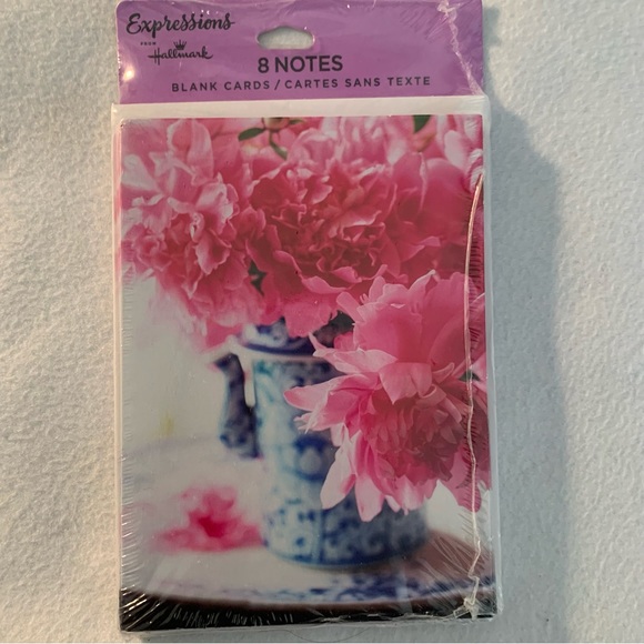 Hallmark Expressions note cards-set of 5 packs blank inside 3 1/2 x 5 1/2 - Picture 3 of 11